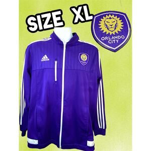 ADIDAS MLS Orlando City SC Anthem Jacket Full-Zip XL
